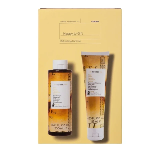 Korres Promo Citrus - Αφρόλουτρο Κίτρο 250ml & Γαλάκτωμα Σώματος 125ml