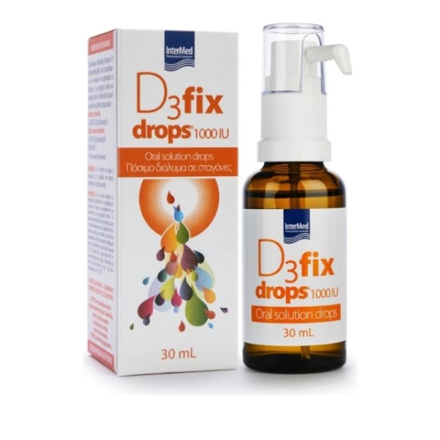 Intermed D3 Fix Drops 1000iu 30ml
