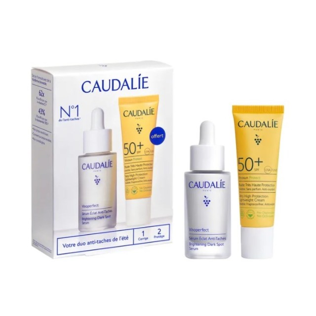 Caudalie Promo Vinoperfect Radiance Serum Ορός Κατά των Πανάδων 30ml & Δώρο Vinosun Ocean Protect Fluide SPF50+ 20m