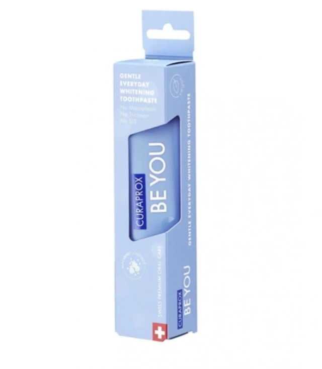 Curaprox Be You Gentle Everyday Whitening Οδοντόκρεμα με Γεύση Βατόμουρο & Γλυκόριζα 60ml