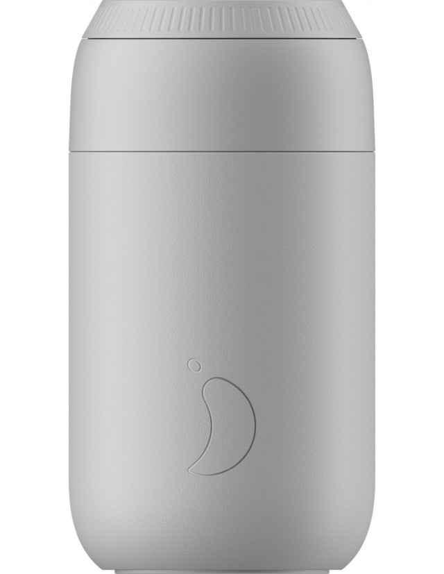 CHILLYS SERIES 2 COFFEE CUP 340ML | GRANITE GREY